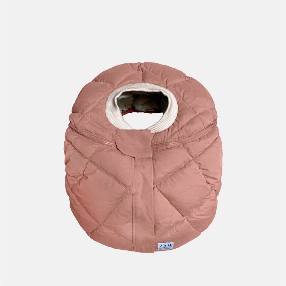 7AM Enfant Car seat Cocoon - Benji Collection - Dusty Rose